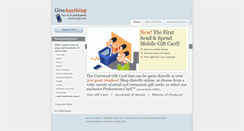 Desktop Screenshot of giveanything.com